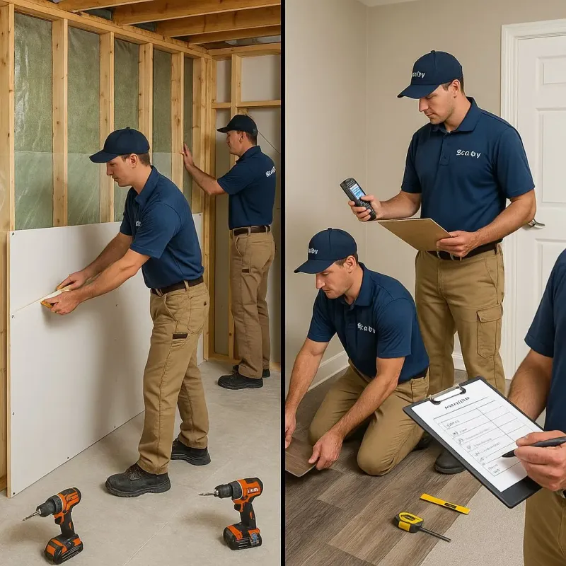 Repairs and Reconstruction process in Randolph, WI